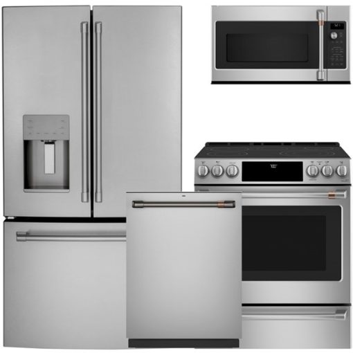 Cafe Stainless Steel Four Piece Kitchen Suite