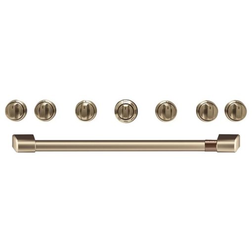 36 inch Brushed Bronze Handle & Knob Set for Pro Range and Rangetop