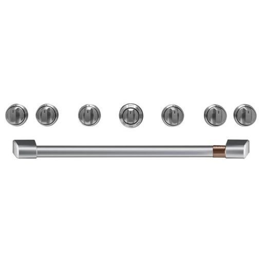 36 inch Brushed Stainless Handle & Knob Set for Pro Range and Rangetop