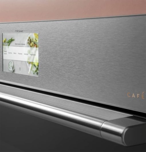 Cafe 27" Platinum Glass Smart Built-In Single Electric Convection Wall Oven - Image 6