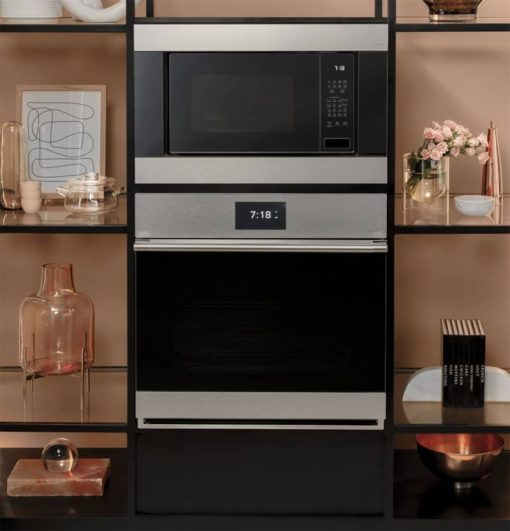 Cafe 27" Platinum Glass Smart Built-In Single Electric Convection Wall Oven - Image 11