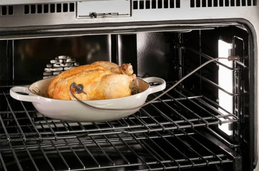 Cafe ADA 36" Matte Black Smart Commercial-Style Gas Range With 6 Burners - Image 11