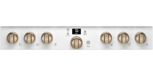 Cafe ADA 36" Matte White Smart Commercial-Style Gas Range With 6 Burners - Image 5