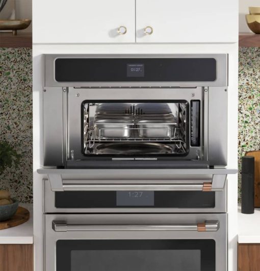 Cafe 30" Stainless Steel Pro Steam Single Wall Oven - Image 6