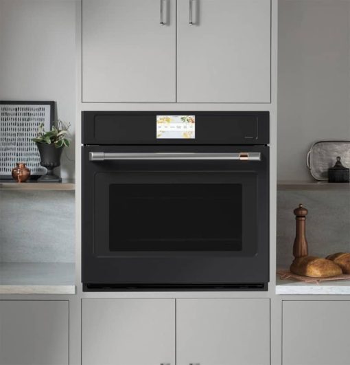Cafe ADA Professional Series 30" Matte Black Smart Built-In Convection Single Wall Oven - Image 5