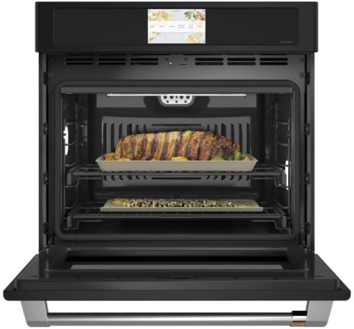 Cafe ADA Professional Series 30" Matte Black Smart Built-In Convection Single Wall Oven - Image 3