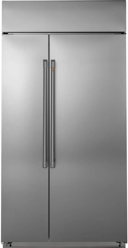 Cafe 42" Stainless Steel Smart Built-In Side-By-Side Refrigerator