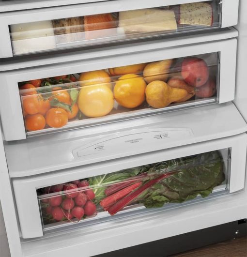 Cafe 42" Stainless Steel Smart Built-In Side-By-Side Refrigerator - Image 8