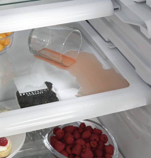 Cafe 42" Stainless Steel Smart Built-In Side-By-Side Refrigerator - Image 10