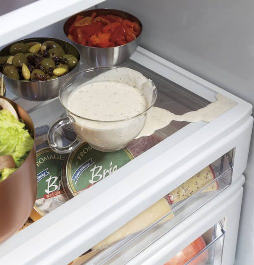 Cafe 42" Stainless Steel Smart Built-In Side-By-Side Refrigerator - Image 11