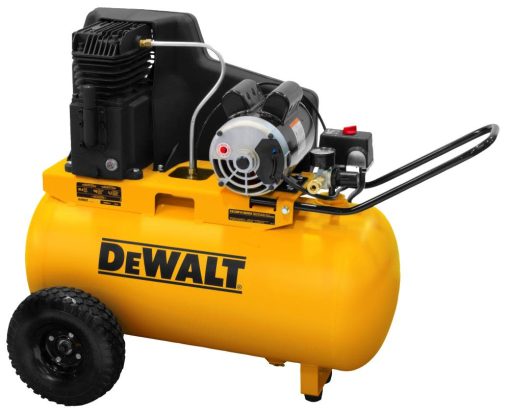 20-Gallon Portable 155-PSI Electric Horizontal Air Compressor