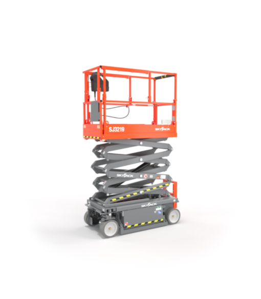 Skyjack Scissor Lift 19' Maximum Platform Height 32" Width Electric - Image 2