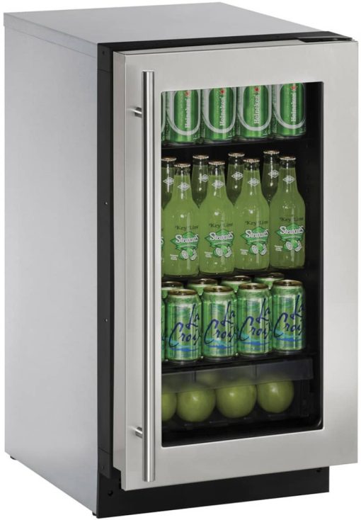 U-Line 2000 Series 18" Stainless Frame Refrigerator
