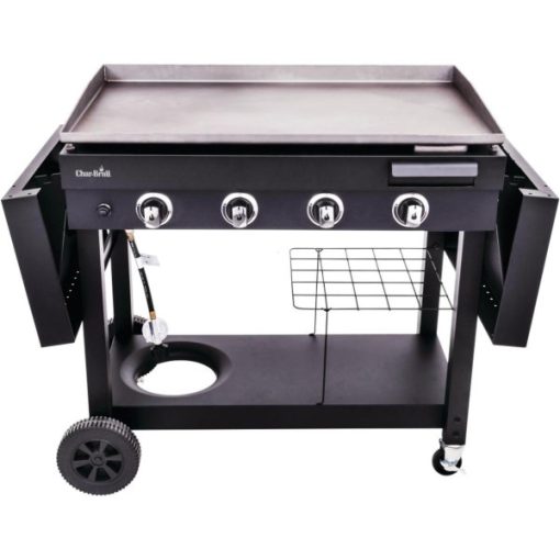 Char-Broil 4-Burner Black 40,000 BTU 778 Sq. In. Outdoor LP Gas Griddle
