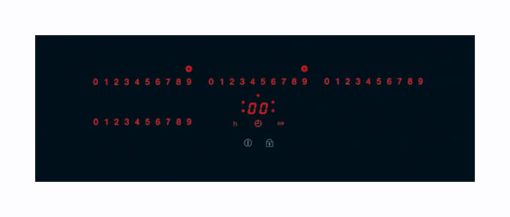 Miele KM 5840 240V 30" Black Electric Cooktop - Image 3
