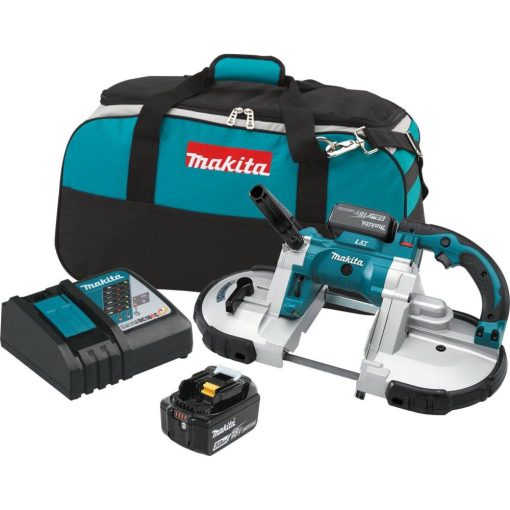 18 Volt LXT Lithium-Ion Cordless Portable Band Saw Kit, 5.0 Ah