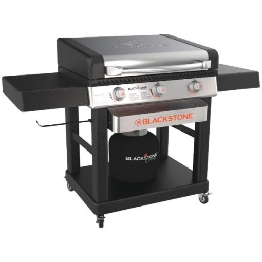 Blackstone 3-Burner Black & Stainless Steel 16,000 BTU 613 Sq. In.Outdoor LP Gas Griddle
