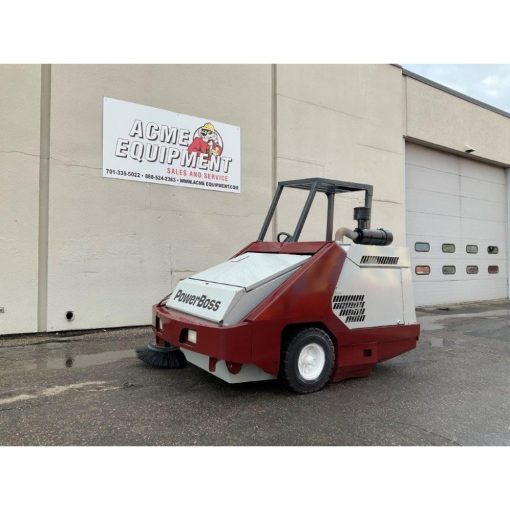 PowerBoss SW9XR Armadillo Floor Sweeper Ride On Gas 2005 Used