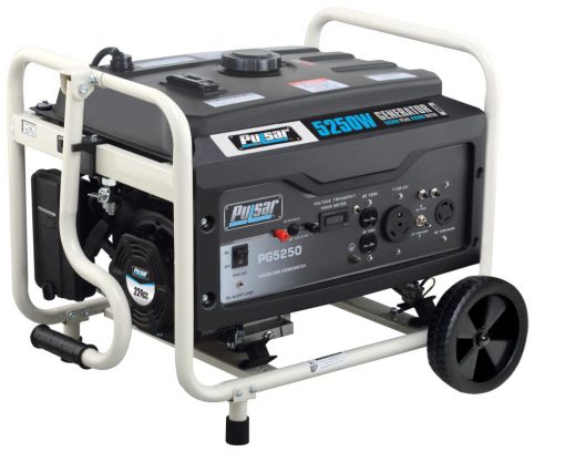 5,250/4,250-Watt Gasoline Powered Recoil Start Portable Generator with 224 cc Ducar Engine