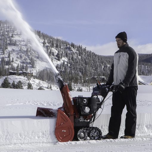 7HP 24In Track Drive Snow Blower - Image 3