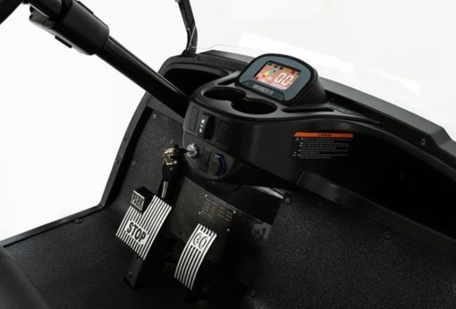 Advanced EV EV1 4 Golf Car Silver - Image 9