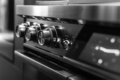 Dacor Contemporary 48" Silver Stainless Steel Dual-Fuel Liquid Propane Steam Range With Griddle - Image 11