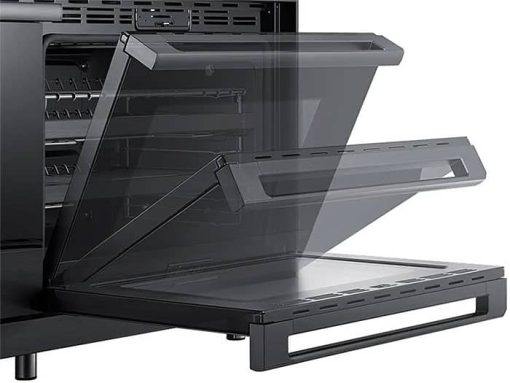 Dacor Contemporary 48" Silver Stainless Steel Dual-Fuel Liquid Propane Steam Range With Griddle - Image 6