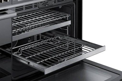 Dacor Contemporary 48" Silver Stainless Steel Dual-Fuel Liquid Propane Steam Range With Griddle - Image 7