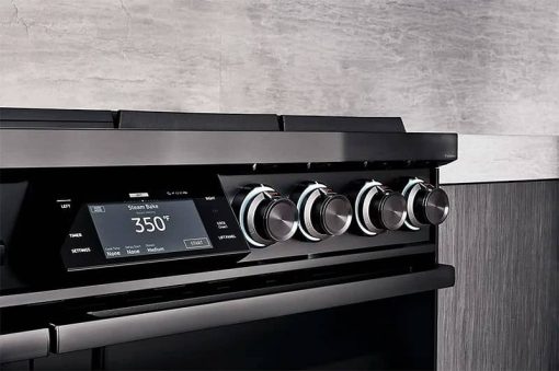Dacor Contemporary 48" Silver Stainless Steel Dual-Fuel Liquid Propane Steam Range With Griddle - Image 10