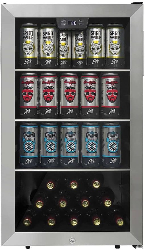 Danby Stainless Frame Beverage Center