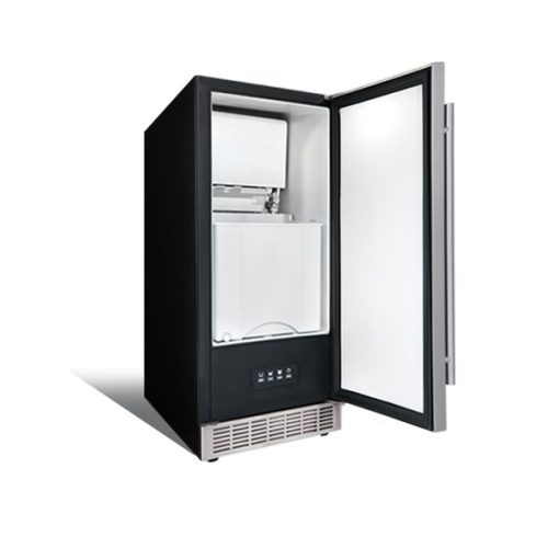 15" Undercounter Ice Maker - Stainless Steel - Image 2