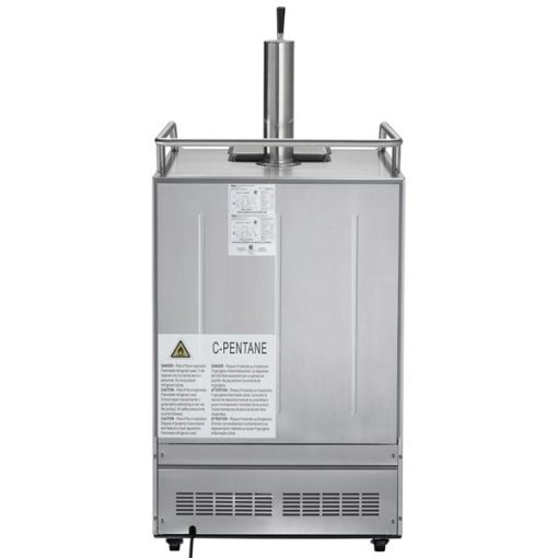 5.5 cu ft Beer Dispenser Stainless Refrigerator - Image 3
