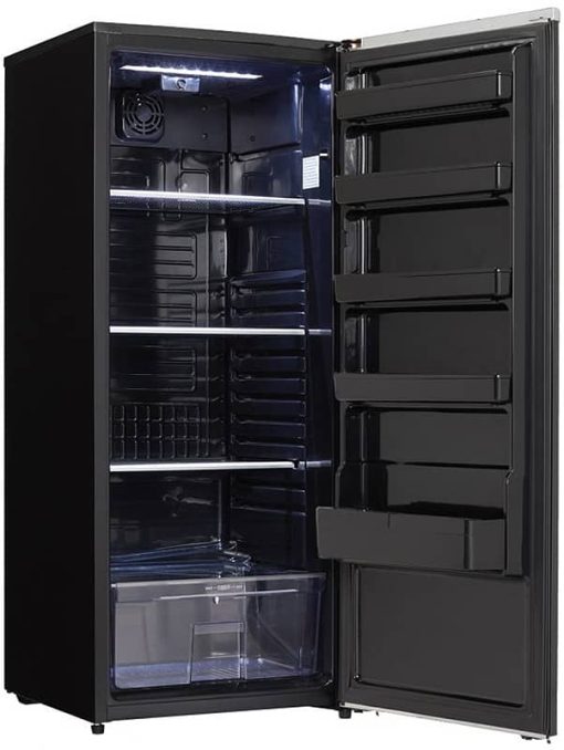 Danby Contemporary Classic 11 Cu. Ft. Black Apartment Size Refrigerator - Image 4