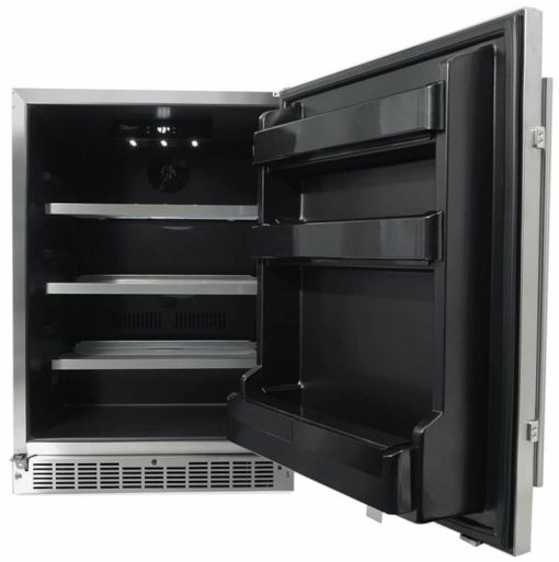 Danby Silhouette Aragon 5.5 Cu. Ft. Smudge-Resistant Stainless Steel Right-Hinge Outdoor Refrigerator - Image 2