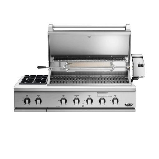 48 inch Traditional Grill with Rotisserie and Side Burners (NG) - Image 2