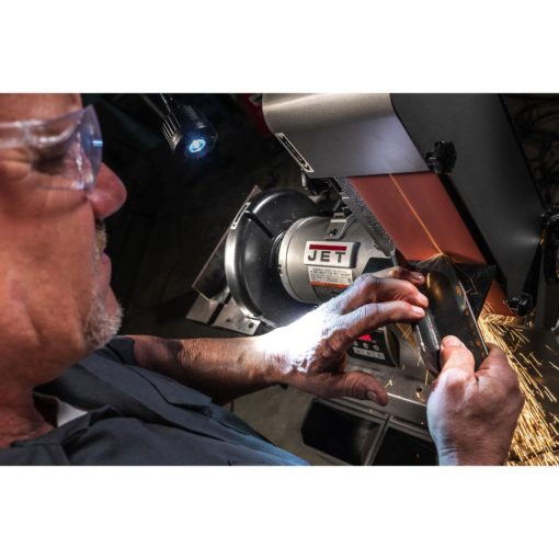 Combination Industrial 2 Inch x 48 Inch and 9 Inch Disc Grinder - Image 3