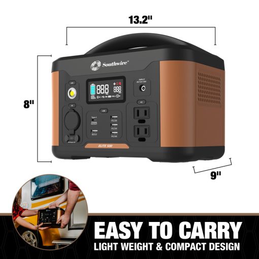 Southwire Elite 500 Series Portable Power Station - Image 3