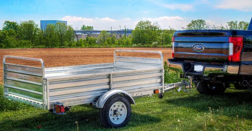 DK2 Utility Trailer Kit 4.5'x7.5' Galvanized - Image 6