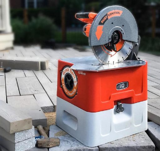 IQ 14" Masonry Saw with Built In Dust Control Vacuum System - Image 2