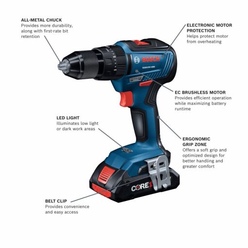 Bosch 4 Tool Combo Kit Interior Finishing Bundle - Image 4