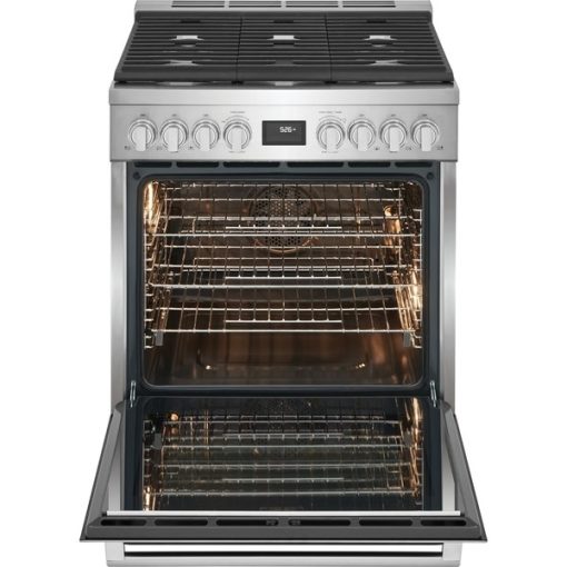 30" Dual Fuel Steam Clean Convection Range - Image 2