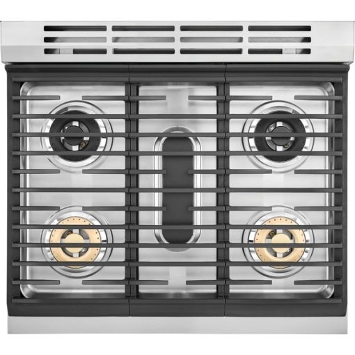 30" Dual Fuel Steam Clean Convection Range - Image 3