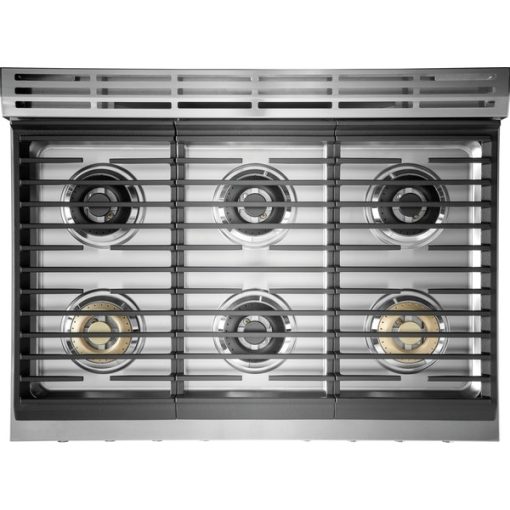 36" Dual Fuel Steam Clean Convection Range - Image 3