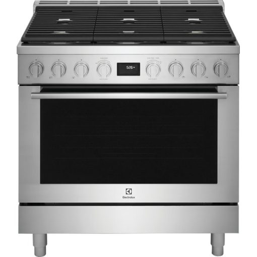 36" Dual Fuel Steam Clean Convection Range