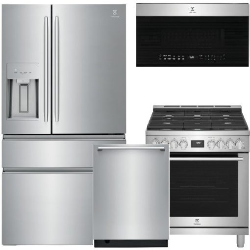 Electrolux Stainless Steel Four Piece Kitchen Suite