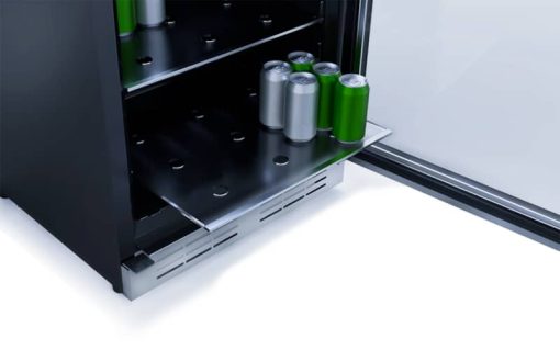 Elica 24" Stainless Frame Single Door Single Zone Beverage Center - Image 6