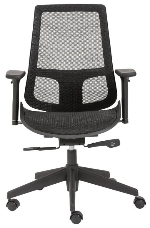 Euro Style Black Vahn Office Chair - Image 2
