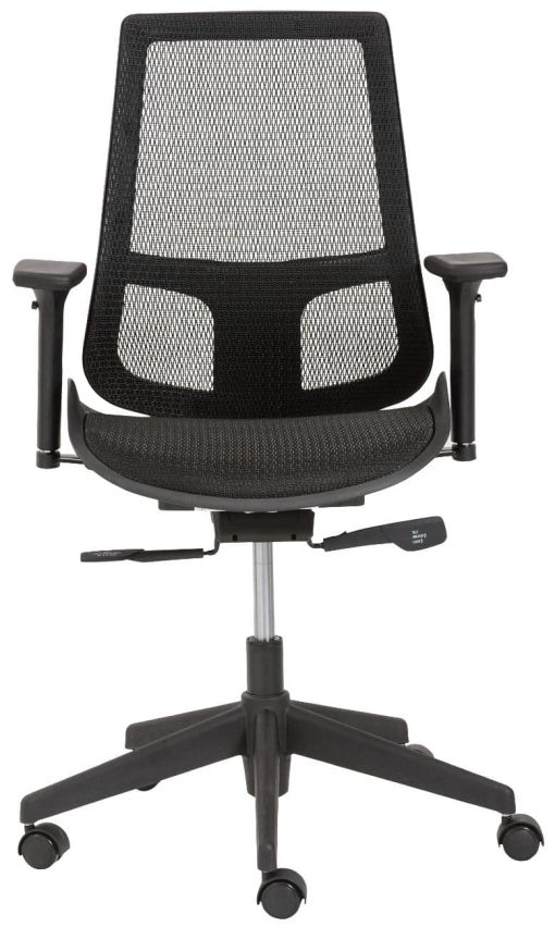 Euro Style Black Vahn Office Chair - Image 3