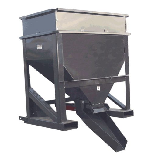 Marv Haugen Concrete Hopper with Fork Pockets