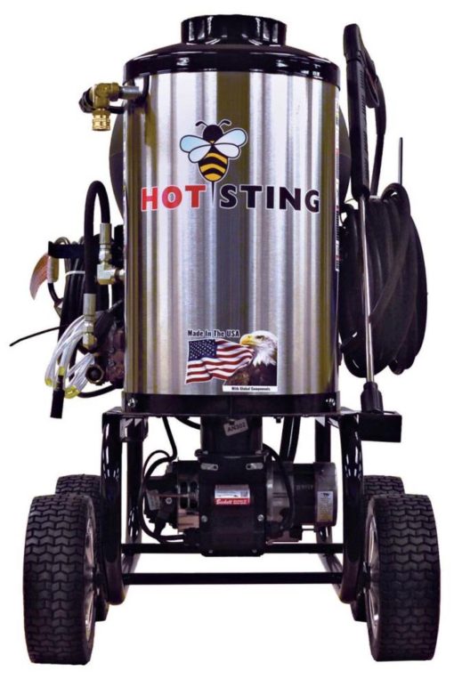 1500PSI 2GPM 115V Electric Hot Water Pressure Washer
